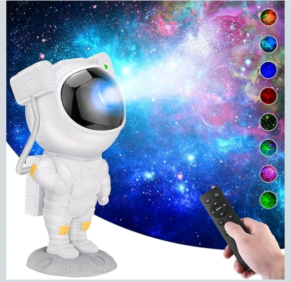 Astronaut Galaxy Projector Night Light with Remote Control