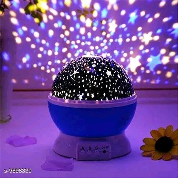 StarGlow Galaxy Projector Lamp – Rotating Night Light for Kids & Home Decor - Blue