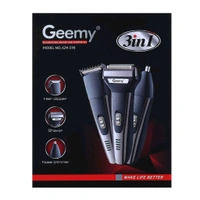 Geemy 3 in 1 Trimmer - Grooming Kit GM-598
