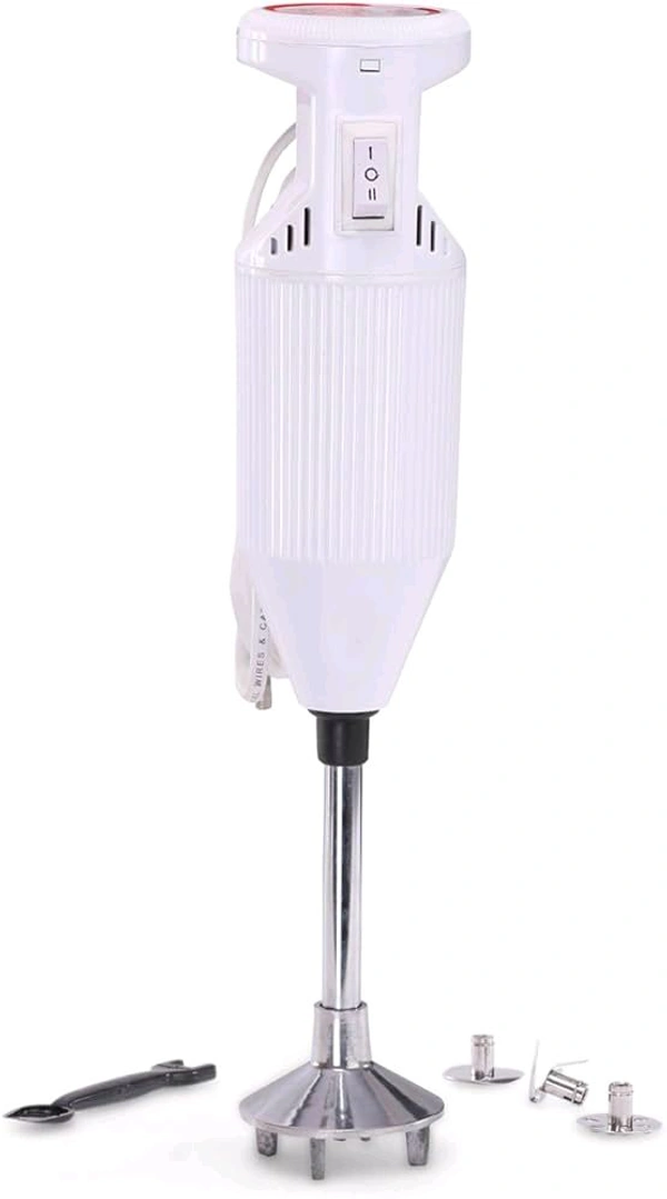 Grinish Comfortable Hand Blender – 100% Copper Motor - White