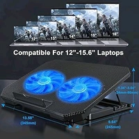 Laptop Cooling Pad With Dual Fan