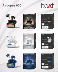 Boat 🎧 boAt Airdopes 600 | True Wireless Earbuds with ENx™ Technology & Beast Mode - Black