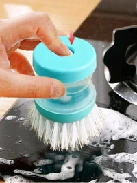 🧽 Soap Dispensing Dish Washing Brush