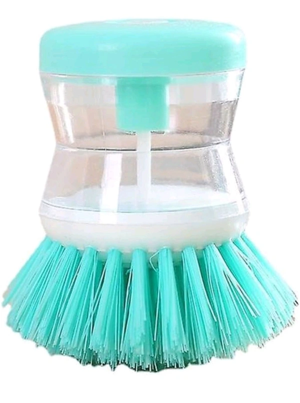 🧽 Soap Dispensing Dish Washing Brush