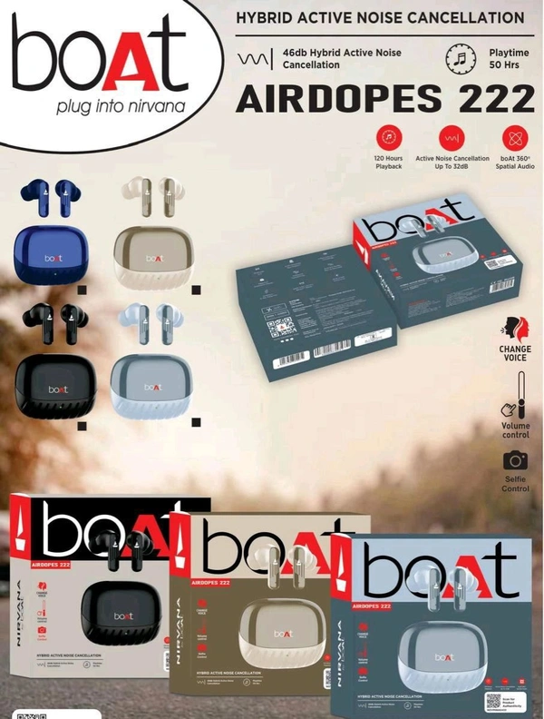 🎧 boAt Airdopes 222 True Wireless Earbuds