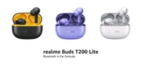 🎧 realme Buds T200 Lite True Wireless Earbuds - white