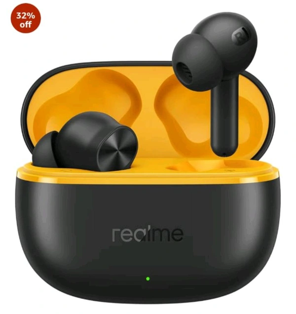 🎧 realme Buds T200 Lite True Wireless Earbuds - white