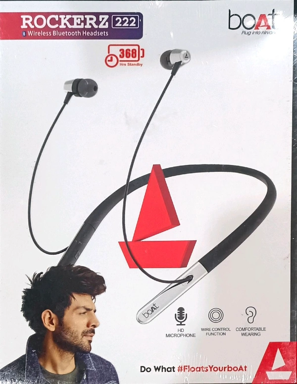 🎧 boAt Rockerz 222 Wireless Bluetooth Neckband