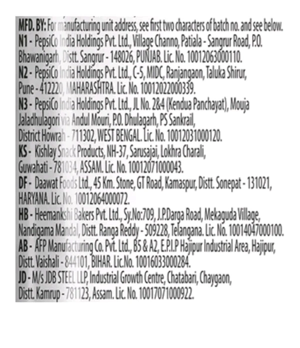 PepsiCo. Kurkure Munch Masala - 84.9 gm.