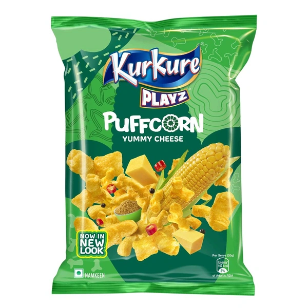 PepsiCo. Puffcorn Yummy Cheese - 58 gm.