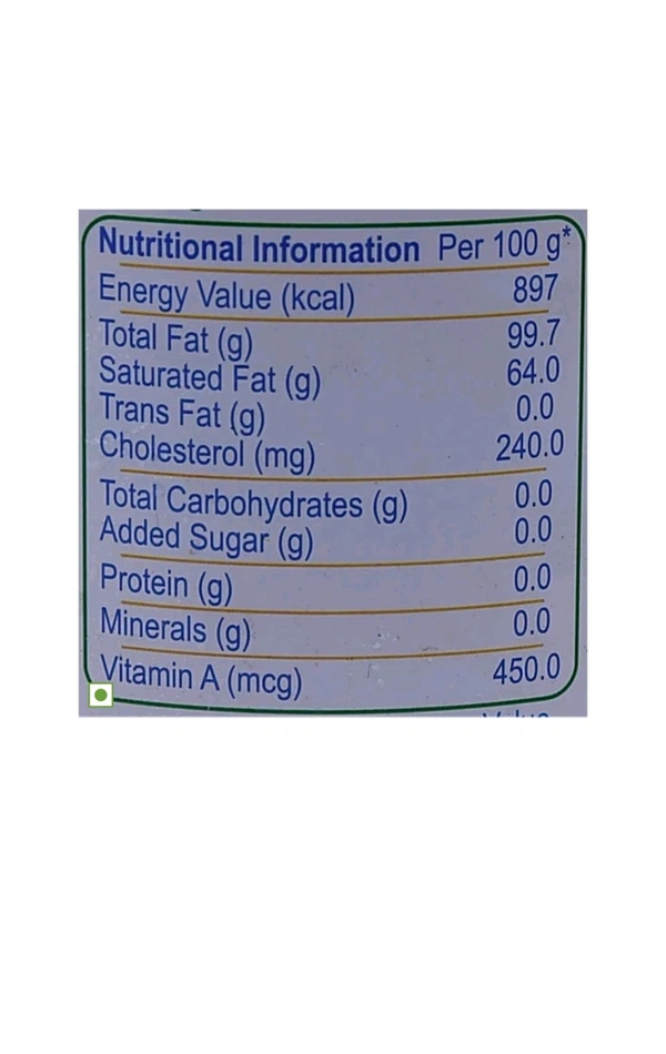 Milkfed. Verka Desi Ghee - 1 Ltr.