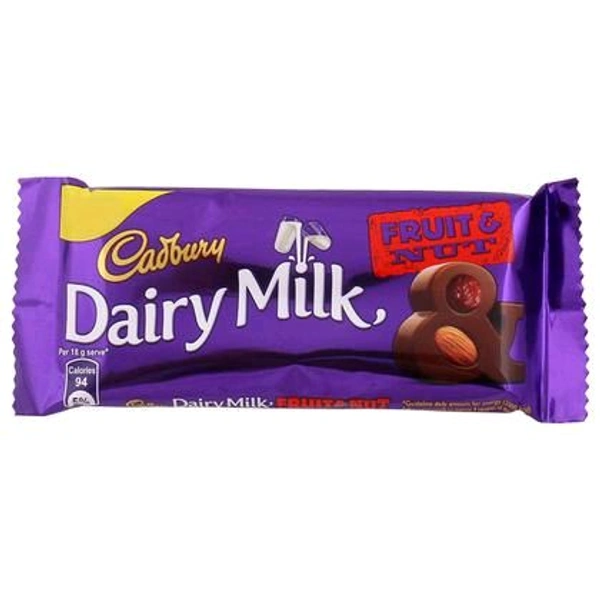 Cadbury. Dairy Milk Chocolate Fruit & Nut - 36 gm.
