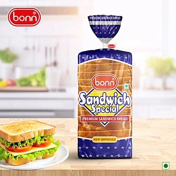 Bonn. Bonn Premium Sandwich White Bread - 400 gm.