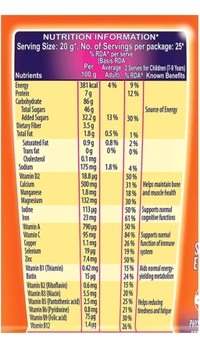 Cadbury. Cadbury Bourn Vita - 500 gm.
