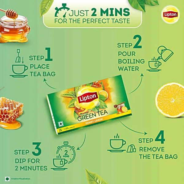 Lipton. Lipton Green Tea - 25 Tea Bags, Pure & Light