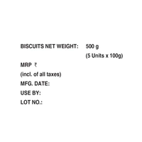 Unibic. Unibic Cashew Badam Cookies - 450 gm.