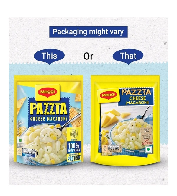 Nestle. Maggi Cheese Macaroni Pasta - 75 gm.