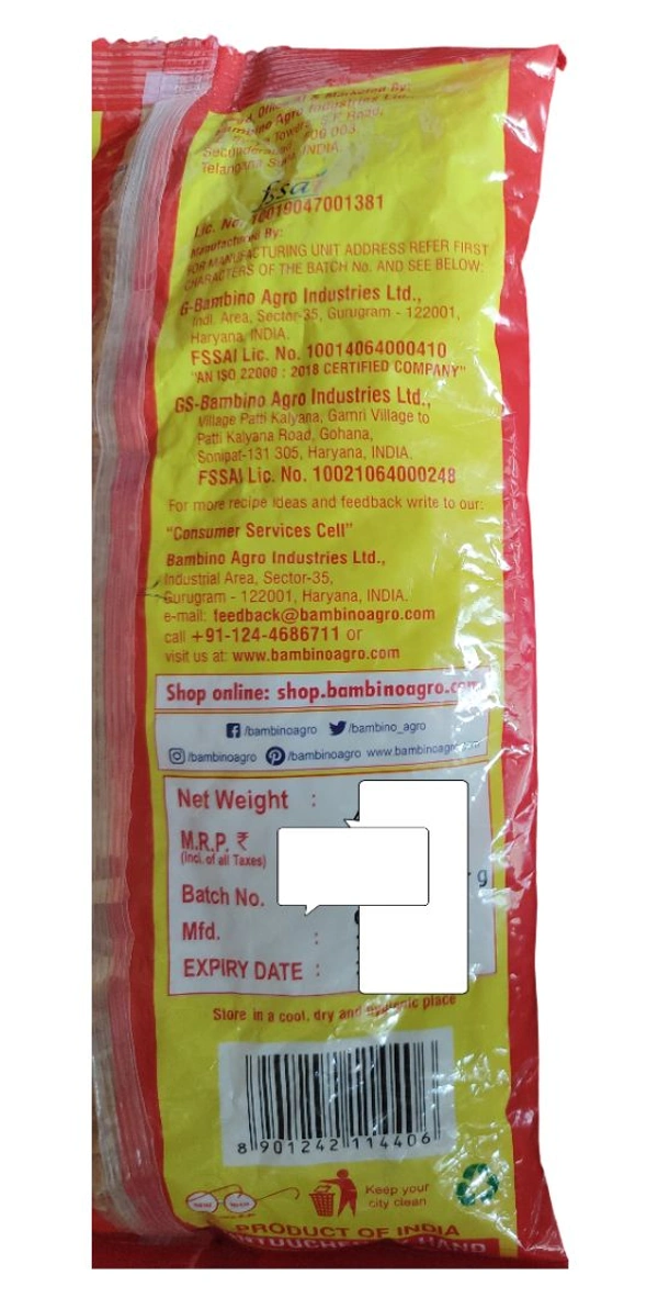 Bambino. Bambino Vermicelli (Seviyan) - 400 gm.