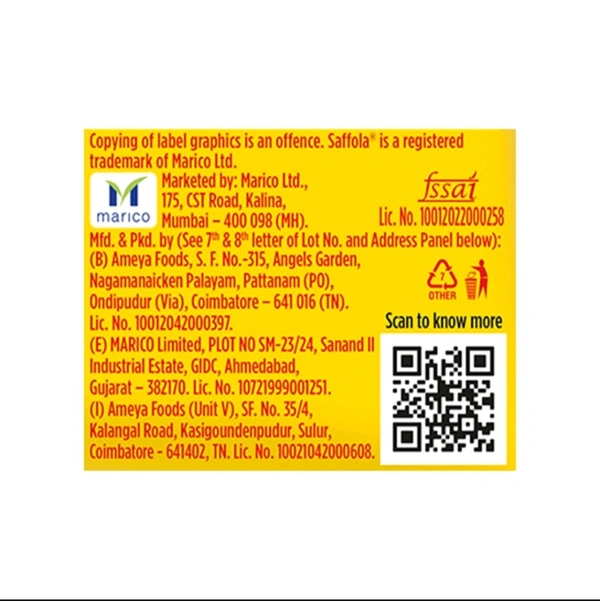 Saffola. Saffola Masala Oats - 38 gm.