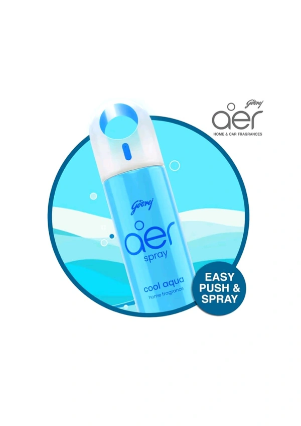 Godrej. Godrej Aer Spray Cool Aqua - 220 ml.