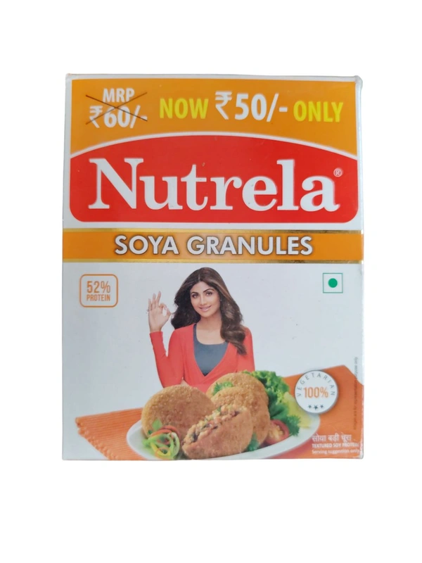 Patanjli Foods Limited. Nutrela Soya Granules (Chura) - 200 gm.