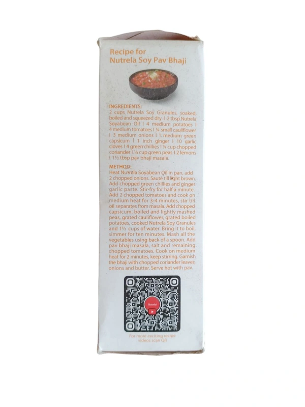 Patanjli Foods Limited. Nutrela Soya Granules (Chura) - 200 gm.