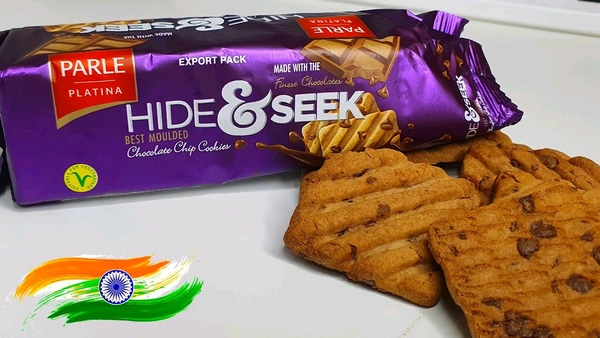Parle. Hide & Seek Choco Chip Biscuit - 120 gm.