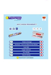 Hindalco Industries Ltd. Freshwrap Alluminium Foil - 9 Mtrs.
