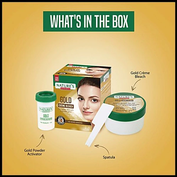 Esme Consumer Pvt. Ltd. Nature Gold Cream Bleach - 43 gm.
