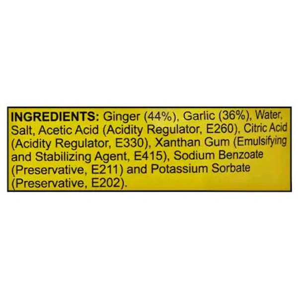 Capital Food Pvt. Ltd. Smith & Jones Ginger Garlic Paste - 200 gm.