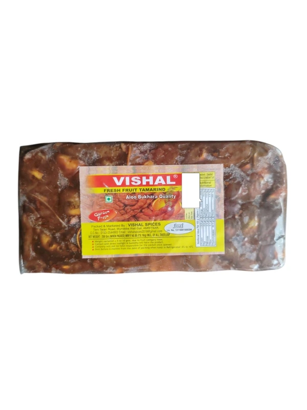 Vishal Spices. Vishal Fresh Fruit Tamarind - 250 gm.