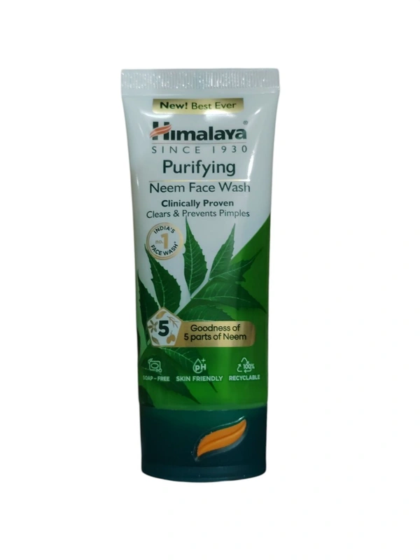 Himalaya Wellness Company. Himalaya Purifying Neem Face Wash - 50 ml.
