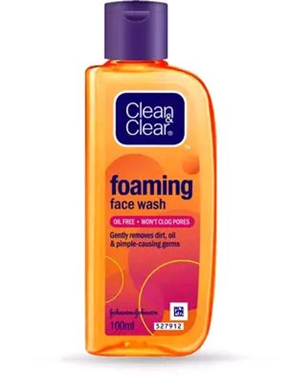 JNTL Consumer Health (India) Pvt. Ltd. Clean & Clear Foaming Face Wash - 100 ml.