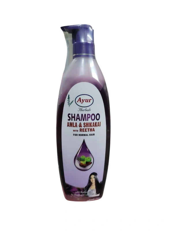 RDM Care (India) Pvt. Ltd. Ayur Herbals Shampoo Amla & Shikakai With Reetha - 500 ml.