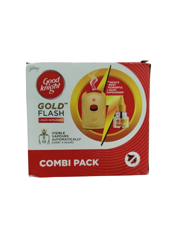 Godrej. Good Knight Gold Flash Machine With Refill - 1N + 45 ml.
