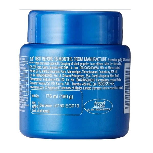 Parachute. Parachute 100% Pure Coconut Oil - 175 ml.