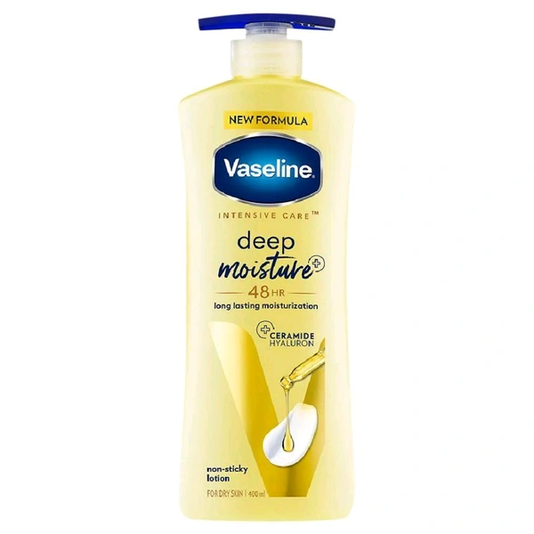 Hindustan Unilever Limited. Vaseline Deep Moisture+ 48 HR - 400 ml.