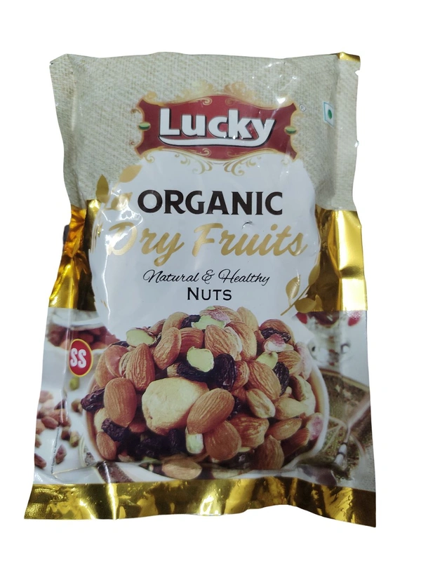 Lucky. Lucky Organic Pishori Almond - 250 gm.
