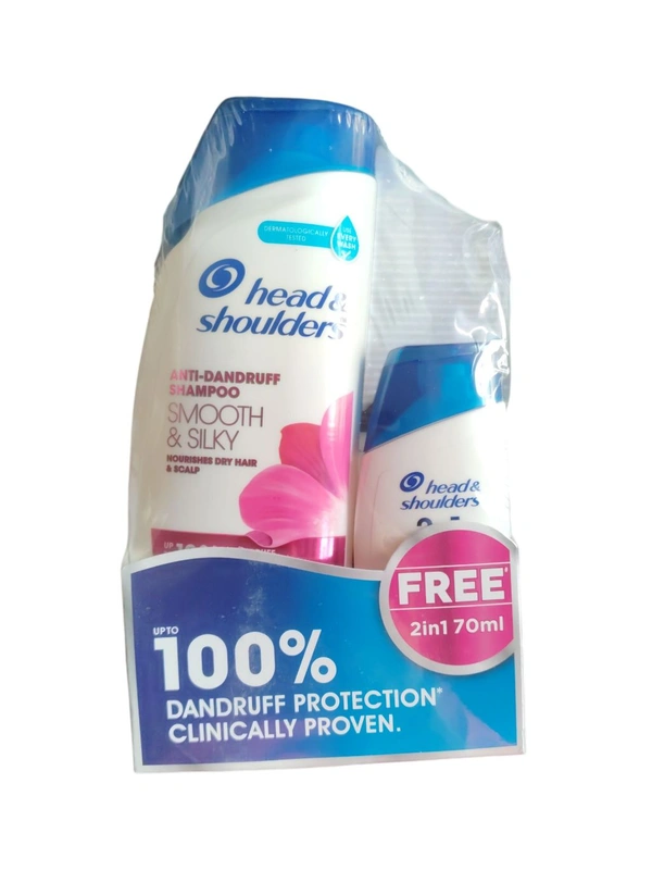 P&G. Head & Shoulders Anti-Dandruff Shampoo 340 ml + 170 ml Free.