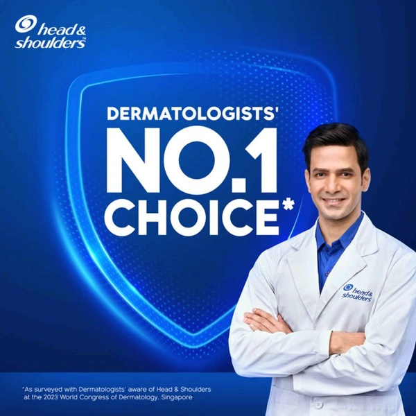 P&G. Head & Shoulders Anti-Dandruff Shampoo 340 ml + 170 ml Free.