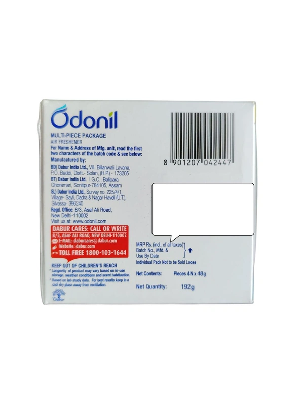 Dabur India Ltd. Odonil Air Freshener - 4N Ă— 48 gm = 192 gm.