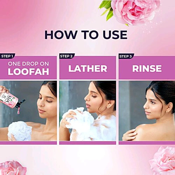 Hindustan Unilever Limited. Lux Body Wash Soft Rose - 245 ml.