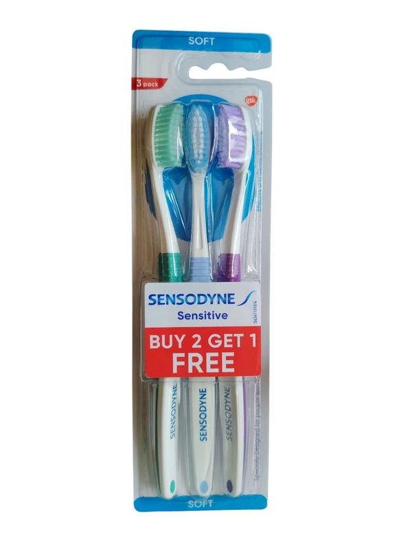 Sensodyne. Sensodyne Sensitive Toothbrush - Buy 2 Get 1 Free.
