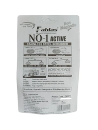 Fablas. No-1 Active Stainless Steel Scrubber - 1N.