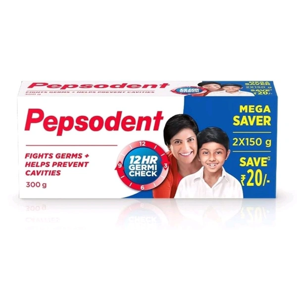 Hindustan Unilever Limited. Pepsodent Toothpaste Set - 2 Ă— 150 gm = 300 gm.