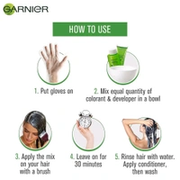 L'Oréal. Garnier Natural Brown Hair Colour No. 4 - 70 ml + 60 gm.