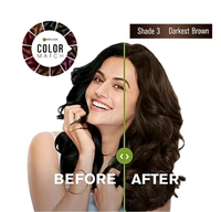 L'Oréal. Garnier Natural Darkest Brown Hair Colour No. 3 - 70 ml + 60 gm.