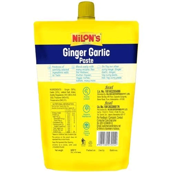 Nilons Enterprises Pvt Ltd. Nilon's Ginger Garlic Paste - 200 gm. - 200 gm.