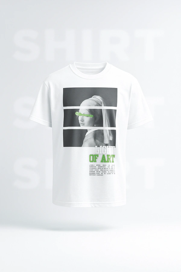 AESTHETIC WHITE Over-Size TEE.