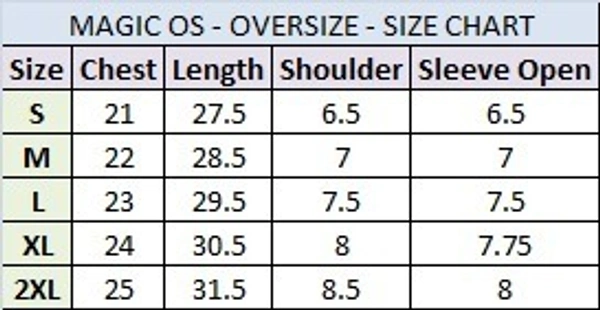 IMAGEPRINTS Kakashi Hatake special Over-Size Tee - S